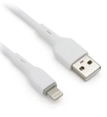 Cable Lightning BROBOTIX 963165 - USB V2.0., Lightning., Blanco, 1m Cable Lightning BROBOTIX 963165 - USB V2.0., Lightning., Blanco, 1m